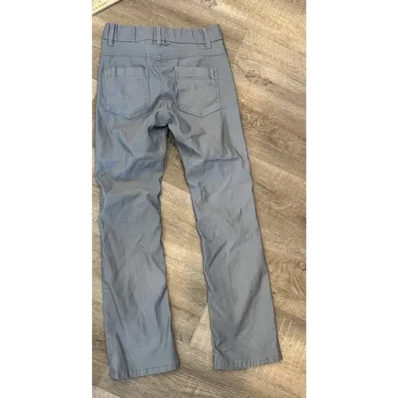 Bevy Flog Navel Platinum Blue Diamond Pants Womens 25 $220 Retail - Picture 6 of 8